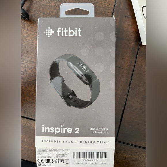 Fitbit Inspire 2 Black - Picture 1 of 5